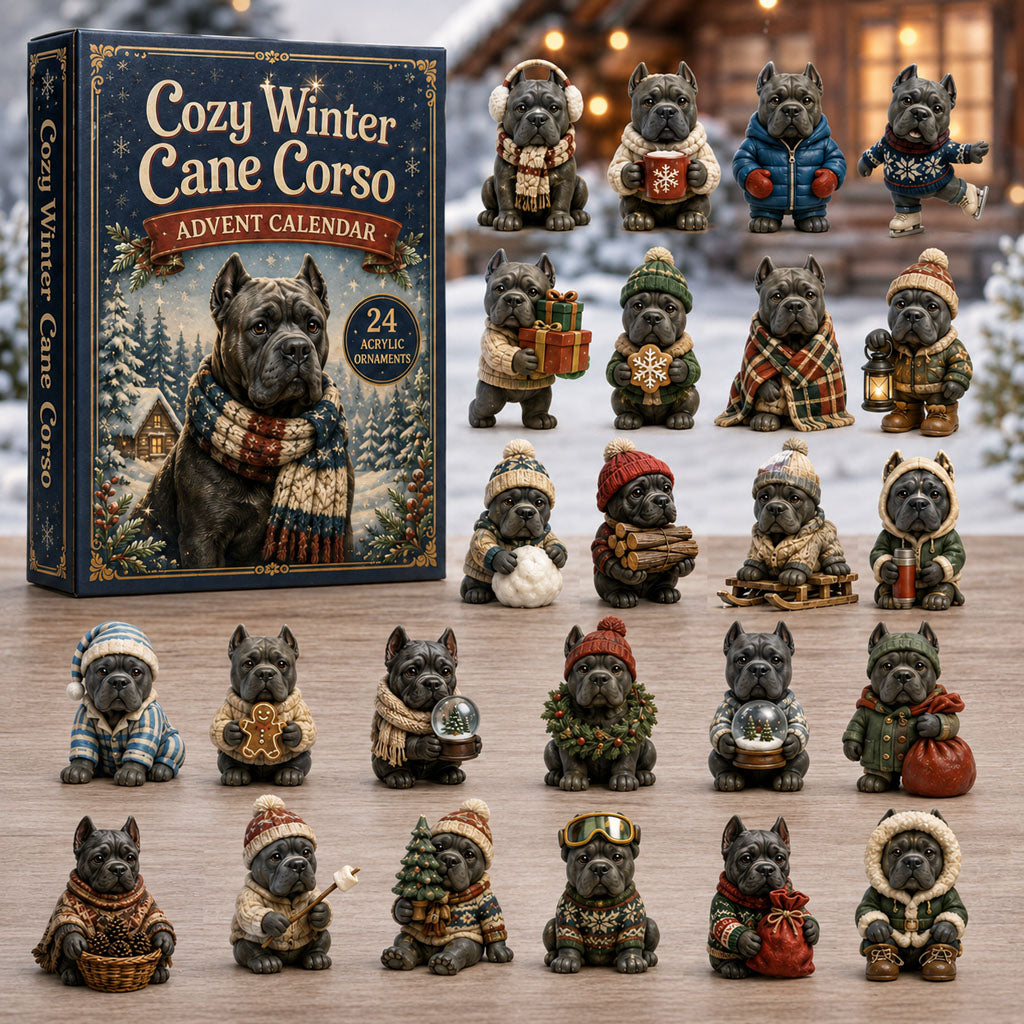 Cozy Winter Cane Corso Advent Calendar 2026 - 24-Day Festive Countdown, Acrylic Charms Blind Box - Gift For Cane Corso Lovers 859e8054-9cec-49f4-bc9e-0d4414ee0587-cane-corso.jpg