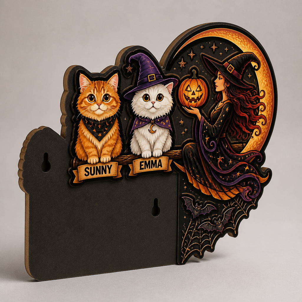 Halloween Witch Broom Corner Sign with Custom Pet Portraits & Names - Personalized Wood Acrylic Sign 85a3c5a2-2c35-4184-b96d-a55238b5a231.jpg