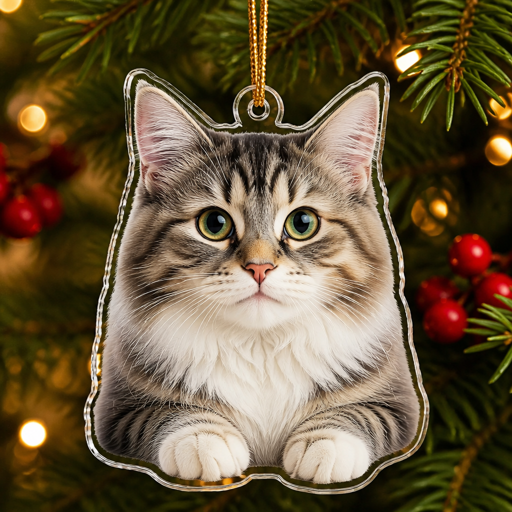 Custom Pet Photo Laser-Cut Acrylic Ornament - Personalized Laser Cut Custom Shape Ornament 85bd8b3b-8f2b-47e4-9e58-3313473379ff.png