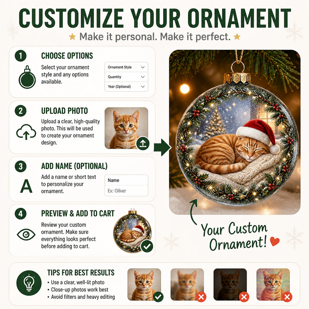Custom Pet Photo Christmas Ornament – Snow-Globe Wreath Edition - Personalized Shape Ornament 85cedc13-f339-40e0-85e9-cf1dd5e83207.jpg