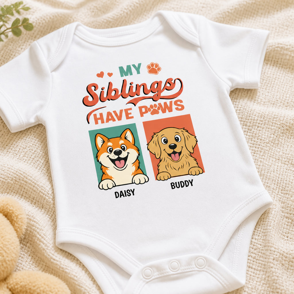 My Siblings Have Paws – Custom Pet Portrait Baby Onesie - Personalized Baby Onesie With Color 85d8191b-d2df-424a-8683-443ee39b0303.jpg