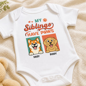 My Siblings Have Paws – Custom Pet Portrait Baby Onesie - Personalized Baby Onesie With Color 85d8191b-d2df-424a-8683-443ee39b0303.jpg