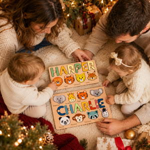 Animal Name Puzzle by Busy Puzzle | 1st Birthday, Baby Shower, Easter Gift | Girl and Boy | Custom and Personalized 861fc556-a95f-4c99-8640-51cfbebbe49a-ba5c4bbb-b5ad-4817-8195-d5686e5c0f9e.png