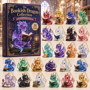 Bookish Dragon Advent Calendar 2026 - 24-Day Festive Countdown, Acrylic Charms Blind Box - Gift For Dragon Lovers 865f0d9d-898f-44ea-8035-cd1a20ba8564-crystal-dragon-box-charms.png
