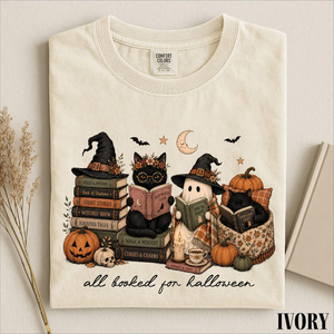 All Booked For Halloween Shirt, Funny Pumpkin Owl Book Cartoon Graphic Tee, Spooky Retro Humor Top, October Haunted Gift Shirt 86711c10-3d58-4187-a56c-264255553075-6_converted.png