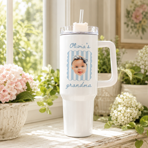 Grandma Baby Photo Tumbler 40oz with Handle, Custom Mimi Gigi Nana Gift, Personalized Photo Gift, Mother’s Day Birthday Cup 869710bb-babe-4b55-82c5-2ea54cd63fd5-banner-2.png