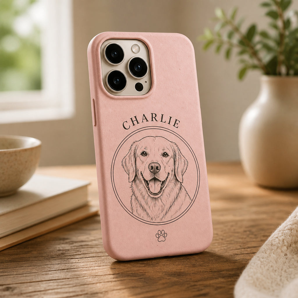 Custom Pet Portrait Phone Case – Sketch Name Medallion - Personalized Phonecase 86be07f6-101e-41cf-9a3e-68de102dec48.jpg