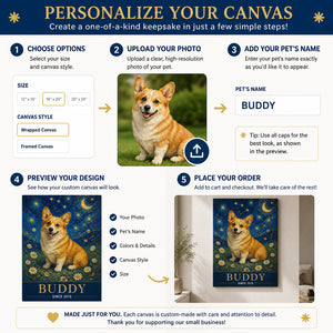 Starry Night Pet Portrait Canvas – Name & Since Year - Personalized Canvas 86f895f8-a979-4407-8f77-c305e9c092d8.jpg