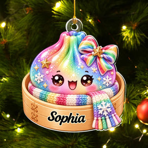 Colorful Dumpling - Personalized Acrylic Ornament - Christmas Gift For Family, Friends 86fd6795-df70-45fe-a13b-f119ee95eff4-5.webp