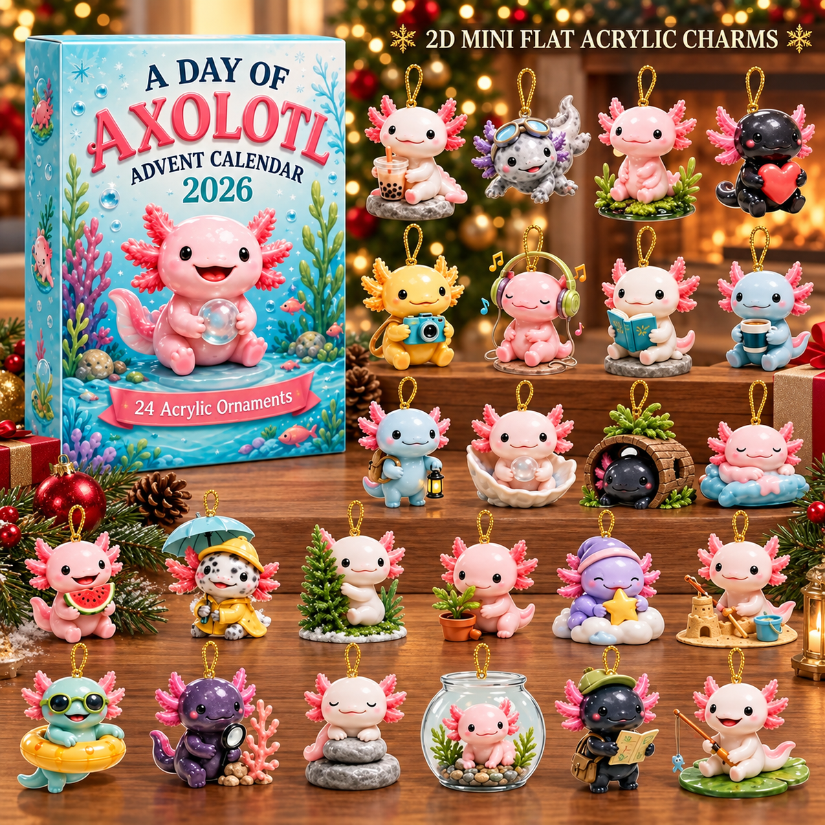 Axolotl Advent Calendar 2026, 24 Mini Flat Acrylic Charms, Cute Christmas Tree Hanging Ornaments, Holiday Countdown Gift Set 870b1c87-1204-4567-9366-bc24f655a266-uiiii.png