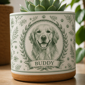 Custom Porcelain-Ink Pet Cameo Planter - Personalized Plant Pot & Vase 870d0aa9-2adc-453f-94ab-3c95ec6c8ef7.jpg