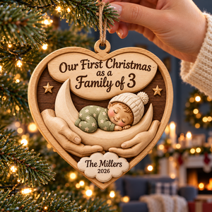 Personalized First Christmas as a Family of 3 Ornament 2026 – Baby Girl’s First Christmas Keepsake, Custom Family Name, Gift for New Parents 87130eae-d022-4276-9150-80472aa005f6-Handcrafted-First-Christmas-Family-Ornament-3.png