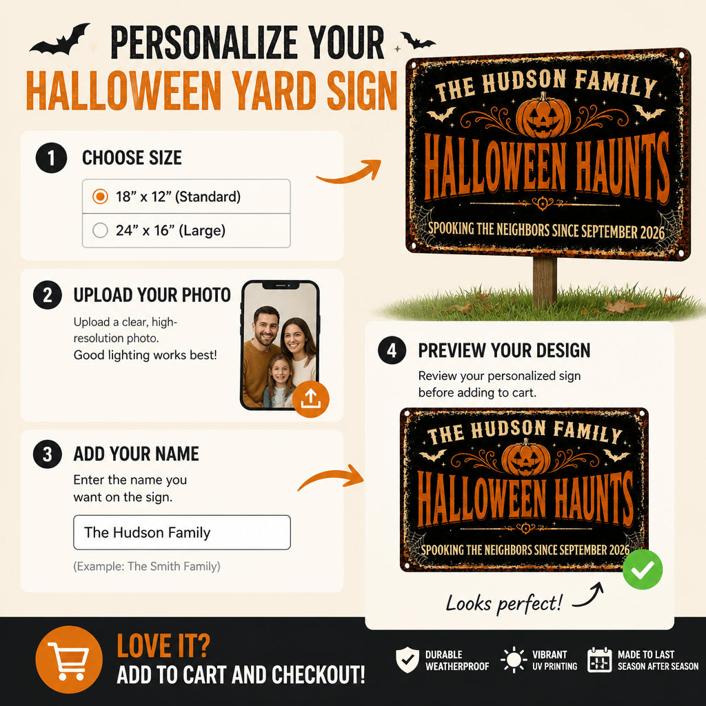 Personalized Halloween Haunts Yard Sign – Family Name & Since Year - Personalized Yard Sign 8713a40b-5a7d-4c8d-97fa-ca0fde4fd1b1.jpg