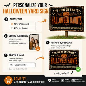 Personalized Halloween Haunts Yard Sign – Family Name & Since Year - Personalized Yard Sign 8713a40b-5a7d-4c8d-97fa-ca0fde4fd1b1.jpg
