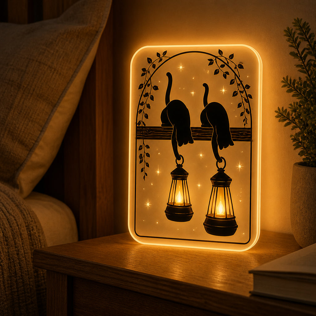 Lantern Cats Acrylic Night Light - Acrylic Night Light 875adbae-4b3d-4757-81b1-364d35b37530.jpg