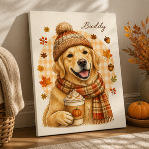 Cozy Autumn Pet Portrait Canvas - Personalized Canvas 87601585-d304-43e1-a0c5-bf984ae18481.jpg