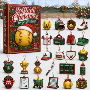 Softball Christmas Advent Calendar 2026 - 24-Day Festive Countdown, Acrylic Charms Blind Box - Gift For Softball Lovers 8770c401-8196-430f-853d-7c8413ba8e4c-softball-box-charms.png