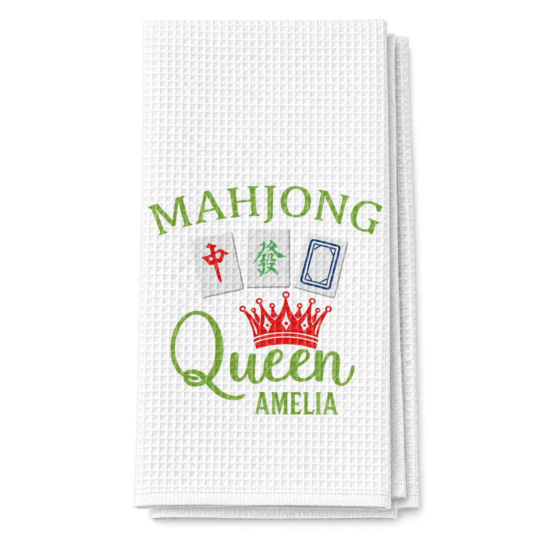 Mahjong Queen, Personalized Kitchen Towel, Gift For Mahjong Lovers 8790a9b7-4878-44cf-83c6-2cef7cf9ee99-banner-6.jpg