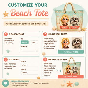 Custom Person & Pet Cartoon Beach Tote with Names - Personalized AOP Tote 87a0f890-b47e-4bdf-ac0c-51241205ecb7.jpg