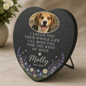 Pet Memorial Heart Garden Stone – Photo, Name & Years - Personalized Memorial Stone 87a126d0-07e1-4b5d-9509-8ad049dd9831.jpg