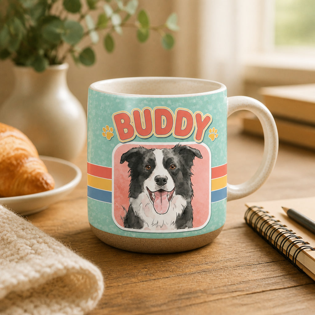 Custom Pet Portrait Name Mug - Personalized Pottery Mug 87bed61a-0455-4522-b51d-53d2fff9d151.jpg
