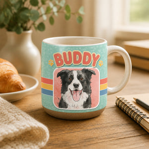 Custom Pet Portrait Name Mug - Personalized Pottery Mug 87bed61a-0455-4522-b51d-53d2fff9d151.jpg