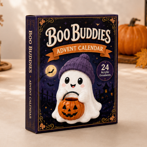 Boo Buddies Advent Calendar 2026 - 24-Day Festive Countdown, Acrylic Charms Blind Box - Gift For Cute Collectors 87d183d8-85c0-4796-8cb1-fa58f7bab209-box.png