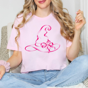 Breast Cancer Awareness Witch Hat Shirt, Pink Ribbon Halloween Shirt, Breast Cancer Survivor Gift, October Awareness Tee, Witchy Shirt 87e3b5cd-72e8-496d-9c79-bcfdcc73a596-5.png