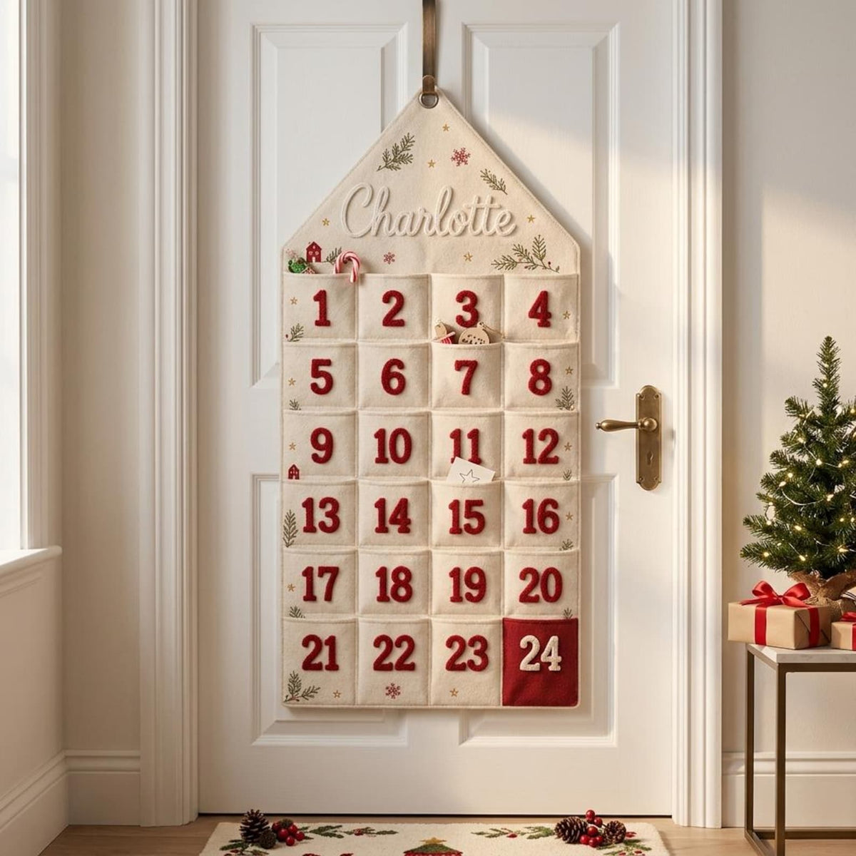 Personalized Advent Calendar for Kids - Custom Chenille Name Christmas Countdown Wall Hanging - Reusable Fabric Pocket Advent Calendar Gift 87e74cef-9cb7-42b9-a338-8e142a6477d4-il_1588xN.8554092246_ikhq.jpg