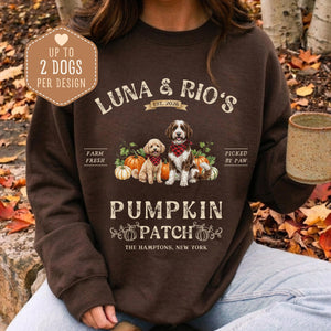 Personalized Poodle Halloween Sweatshirt, Toy Poodle Shirt, Pumpkin Dog Sweater, Custom Pet Gift for Poodle Mom 87ef788e-cbc0-43b0-b03b-c282d8ea09fc-3.jpg