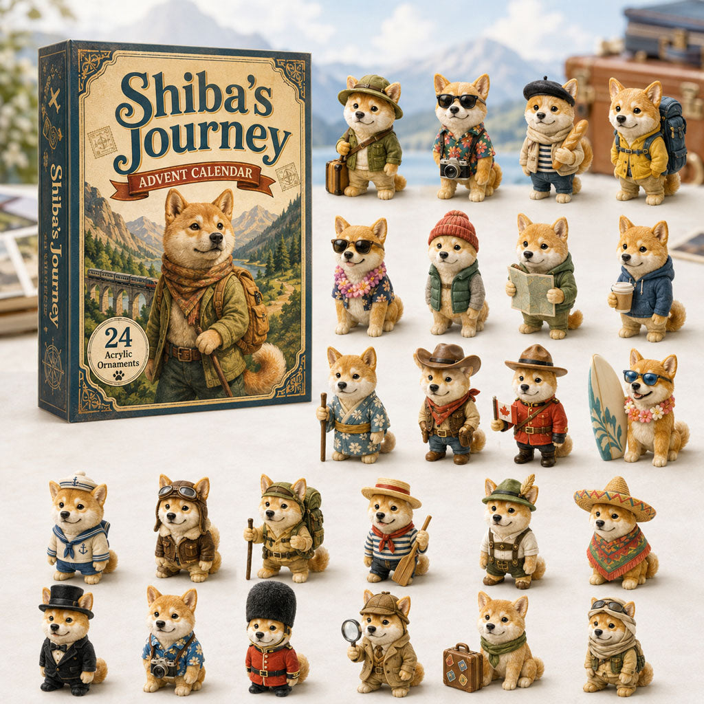 Shiba Journey Advent Calendar 2026 - 24-Day Festive Countdown, Acrylic Charms Blind Box - Gift For Shiba Lovers 87f342a8-757b-42ce-97f1-36aea385d136-shiba.jpg