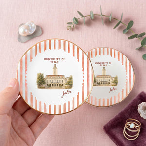 Custom University Ring Dish, Graduation Trinket Tray, Class of 2026 Jewelry Tray, University Spirit Striped Dish, Senior Night Gift 8828cd31-66ec-4c6f-8dc9-aa8b89715b30-3.jpg