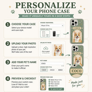 Custom Pet Portrait Phone Case with Name – Mid‑Century Arch Series - Personalized Phonecase 882afd61-4a9a-4f96-a6e0-9d4d99c003cc.jpg