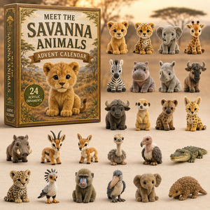 Savanna Animals Life Advent Calendar 2026 - 24-Day Festive Countdown, Acrylic Charms Blind Box - Gift For Animal Lovers 882c21e9-7ca4-4928-8af7-6441de2388bb-savanna.jpg
