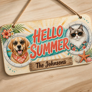 Hello Summer Pet Portrait Wood Sign - Personalized Wood Sign 884d6061-ff7d-497f-85b3-ccd0524a4b69.jpg
