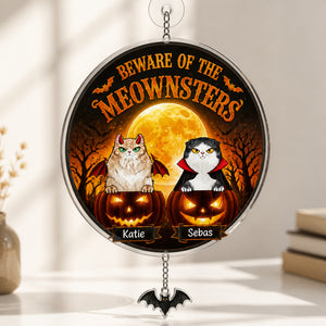 Halloween Meownsters Custom Pet Portrait Garden Flag - Personalized 1 Layered Suncatcher with Charm 886b145e-e3c7-4263-b444-4ebfb3be4232.jpg
