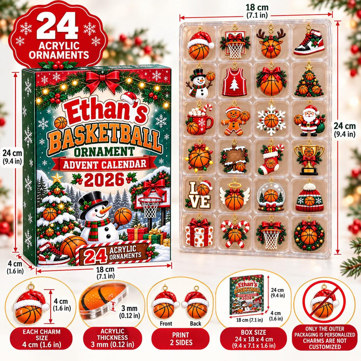 Basketball Advent Calendar 2026, Christmas Countdown Box, 24 Basketball Charms, Personalized Sports Holiday Keepsake, Basketball Player Gift John 8874b82f-1e87-4c3e-9ad0-d0dff9cda834-il_1588xN.8630262675_hse4.jpg