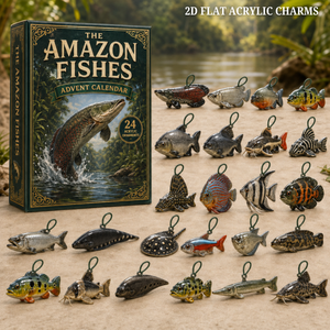 Amazon Fished Advent Calendar 2026 - 24-Day Festive Countdown, Acrylic Charms Blind Box - Gift For Fish Lovers 88977ef4-6ef2-4165-9a21-642fde89f943-text-fish.png
