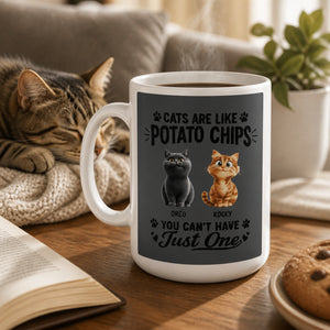 Cats Are Like Potato Chips - Custom Pet Portrait Mug - Personalized Mug 88b1f452-2a6f-4c41-9ed3-485b65f02fbf.jpg