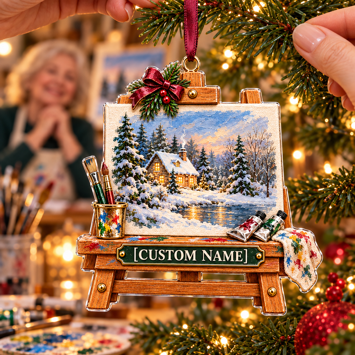 Personalized Artist Christmas Ornament – Winter Landscape Painting Easel with Custom Name, Gift for Painters 88deaa9a-f487-42ac-ac3a-407089637a32-Image-Sep-29-2026-01_57_13-PM-4.png