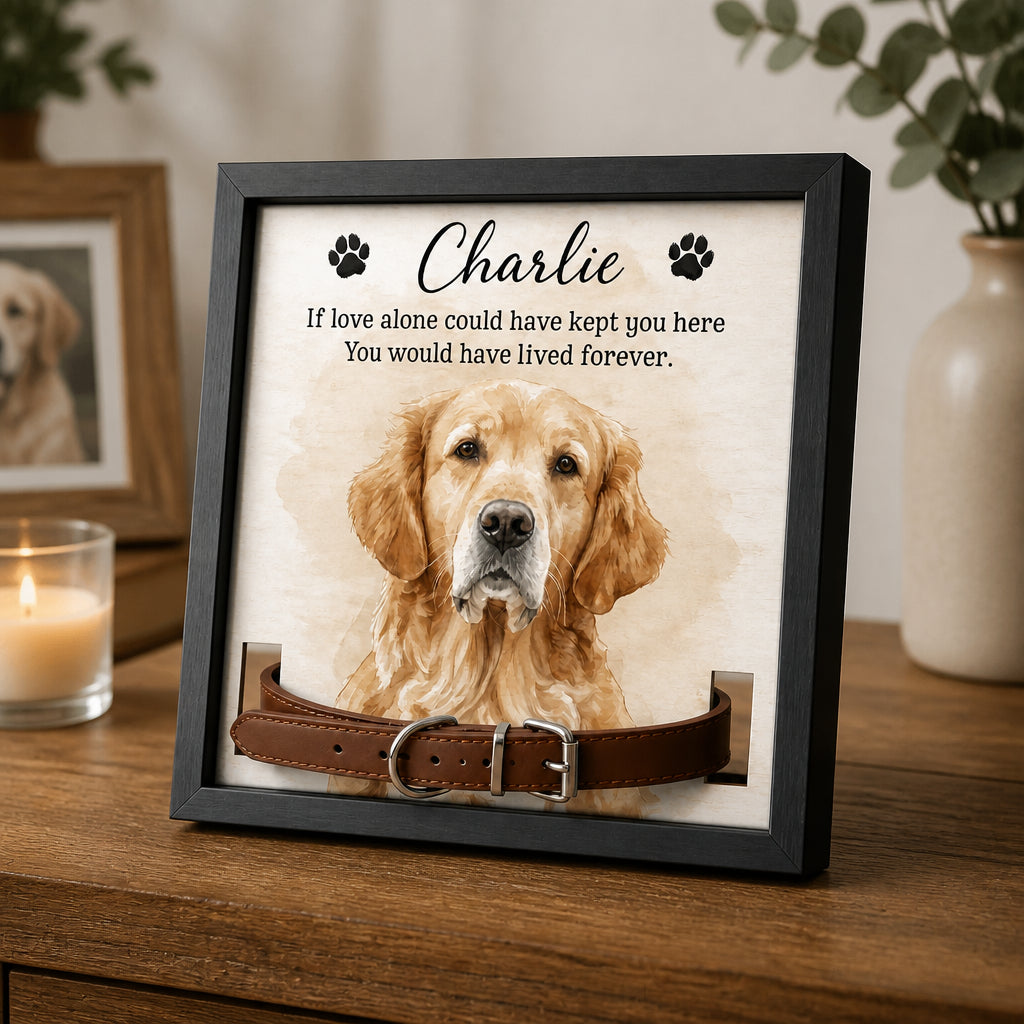 Watercolor Pet Memorial Picture Frame – Photo Portrait + Name - Personalized Picture Frame 89008f8f-cdc5-402c-814a-46bf66eee99e.jpg