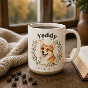 Custom Pet Portrait Campfire Mug – Upload Photo + Pet Name - Personalized Campfire Mug 894775de-c6e2-4e49-b6fb-0c2c5ff063fe.jpg