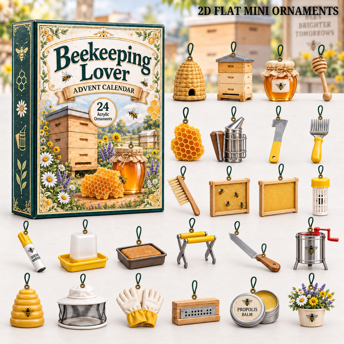 Beekeeping Lover Advent Calendar 2026 - 24-Day Festive Countdown, Acrylic Charms Blind Box - Gift For Outdoor Hobby Lovers 89632b6d-7c51-4431-bea2-e470130010c1-beekeeping-text.png