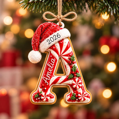 Personalized Peppermint Christmas Ornament, Custom Name Initial Monogram Ornament, Candy Cane Letter Xmas Decor,Kids Christmas Tree Ornament 896a0bfa-76c2-42fe-b7a0-fc23e09f6b8b-1.jpg