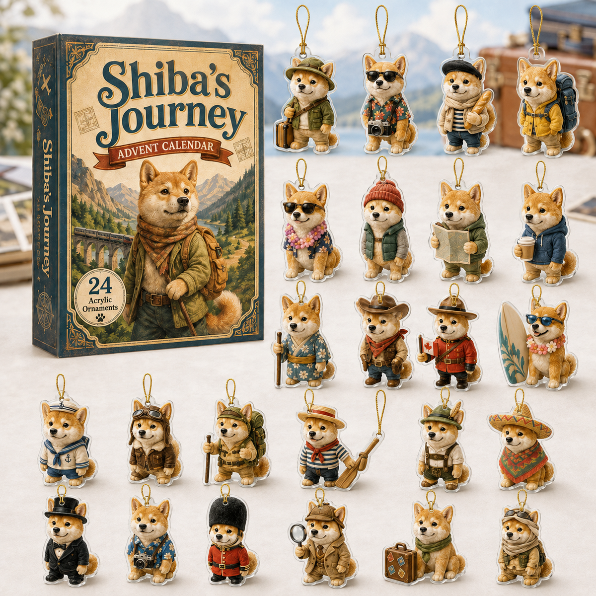 Shiba Journey Advent Calendar 2026 - 24-Day Festive Countdown, Acrylic Charms Blind Box - Gift For Shiba Lovers 897007fc-c65c-4a6e-a119-25f5250958af-box-charms-shiba.png