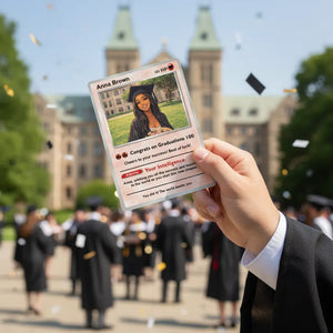 Cheers to your well-deserved success - Personalized Poke Card For Graduate On Graduations