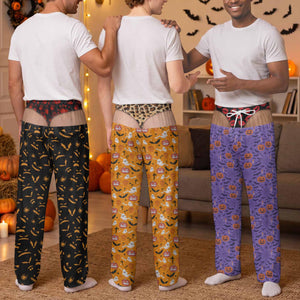 Custom Funny Plaid Pajama Pants for Men, Fake Butt & Underwear Illusion, Christmas Prank Gift 8980abac-9b3a-4878-bfad-16e3f268c54a-16.jpg