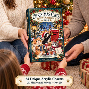 Christmas Cat Advent Calendar, 24 Days of Furry, Cat Lover Gift, Seasonal Ornament Decor, Pet Family Keepsake, Christmas Ornament, Gift 2026 89837ce3-f438-4309-a94c-588f89660631-il_1588xN.8560677084_gqvs.jpg