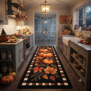 1pc Black Pumpkin Runner Rug, Hallway Carpet, Area Rug, Home Decor, Living Room Carpet, Room Decoration, Washable Rug, Halloween Gift 89b812c4-2162-4a86-9cf4-979daa5d71a3-23d9f296-9c2b-4913-a78f-271a85c2b419.jfif