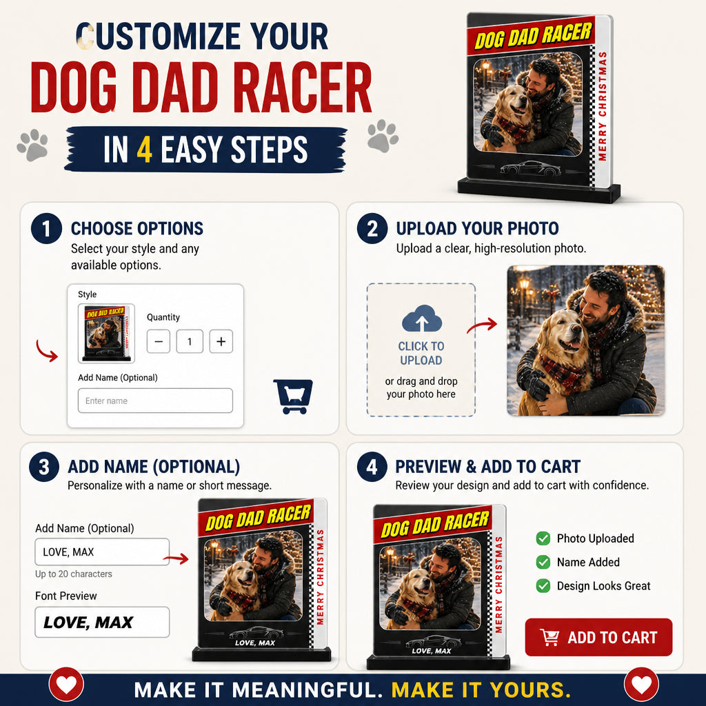Dog Dad Racer Photo Plaque — Merry Christmas - Personalized Acrylic Plaque 89db4e3c-48b3-4282-a44f-3ce093e7a2e6.jpg